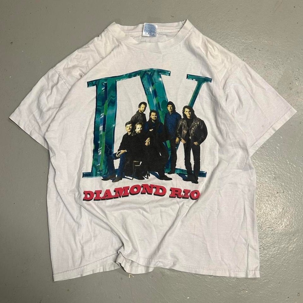 Vintage Diamomd Rioβ Country Band Shirt